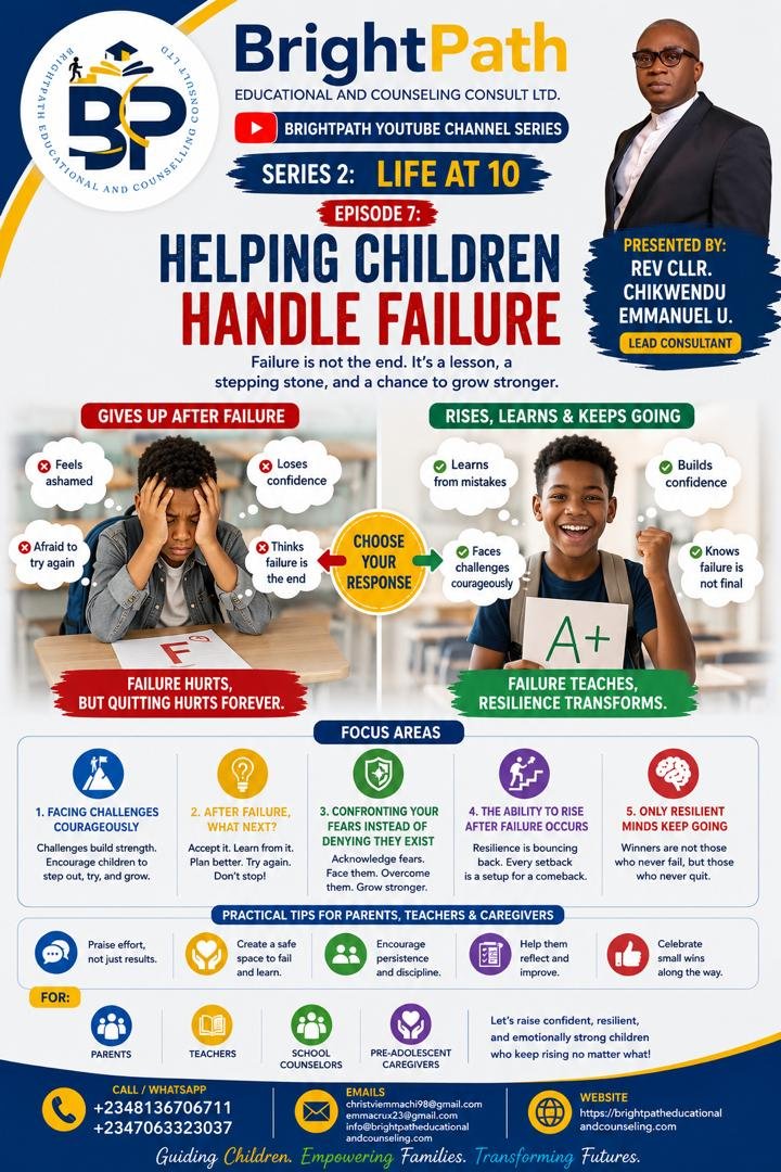 Life At 10, Episode 7: Helping Children Handle Failure