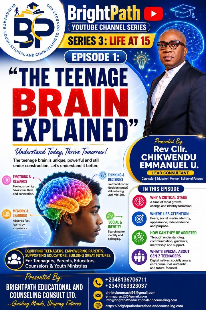 Life At 15, Episode 1: The Teenage Brain Explained