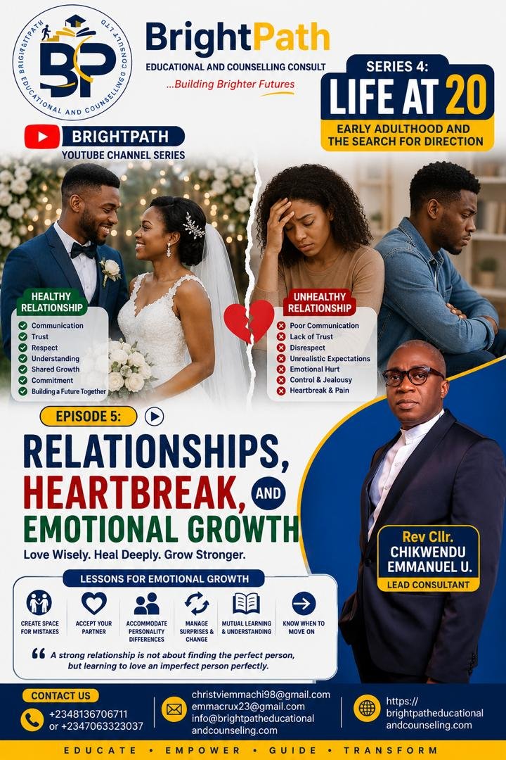 Life At 20, Episode 5: Relationships, Heartbreak, and Emotional Growth